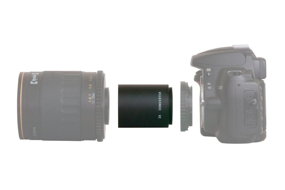 Opteka High Definition 2X Telephoto Converter for Opteka 650-1300mm, 500mm and 420-800mm SLR Lenses