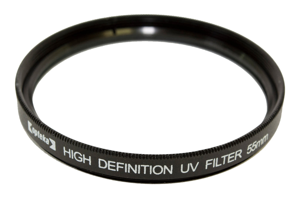 Opteka 55mm High Definition UV (0) Ultra Violet Haze Multi-Coated Glass Filter