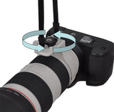 Opteka NS-7 Tripod Mounted Swivel Camera Neck Strap System for DSLR Cameras (Black)