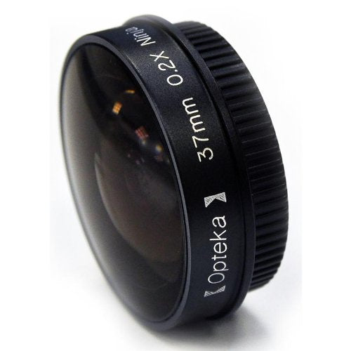 Opteka Platinum Series 0.2X Low-Profile Ninja Fisheye Lens for 37mm Ca