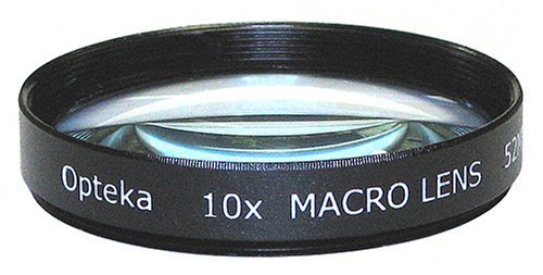 Opteka 67mm Close-Up Set (+1, +2, and +4) with 10x Macro Lens for Nikon DF, D4, D3X, D3, D800, D700, D6100, D300S, D90, D7100, D7000, D5300, D5200, D5100, D5000, D3200 and D3100 Digital SLR Cameras