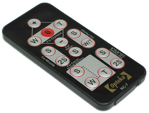 Opteka RC-7 Wireless Remote Control for Nikon SLR D40, D40x, D50, D60, D70, D70s, D80