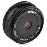 Opteka 28mm f/2.8 HD MC Manual Focus Prime Lens for Canon EOS-M Mount APS-C Digital Cameras