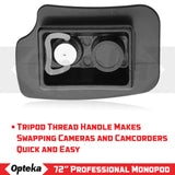 Opteka 72" Photo / Video Professional Monopod w/ Quick Release