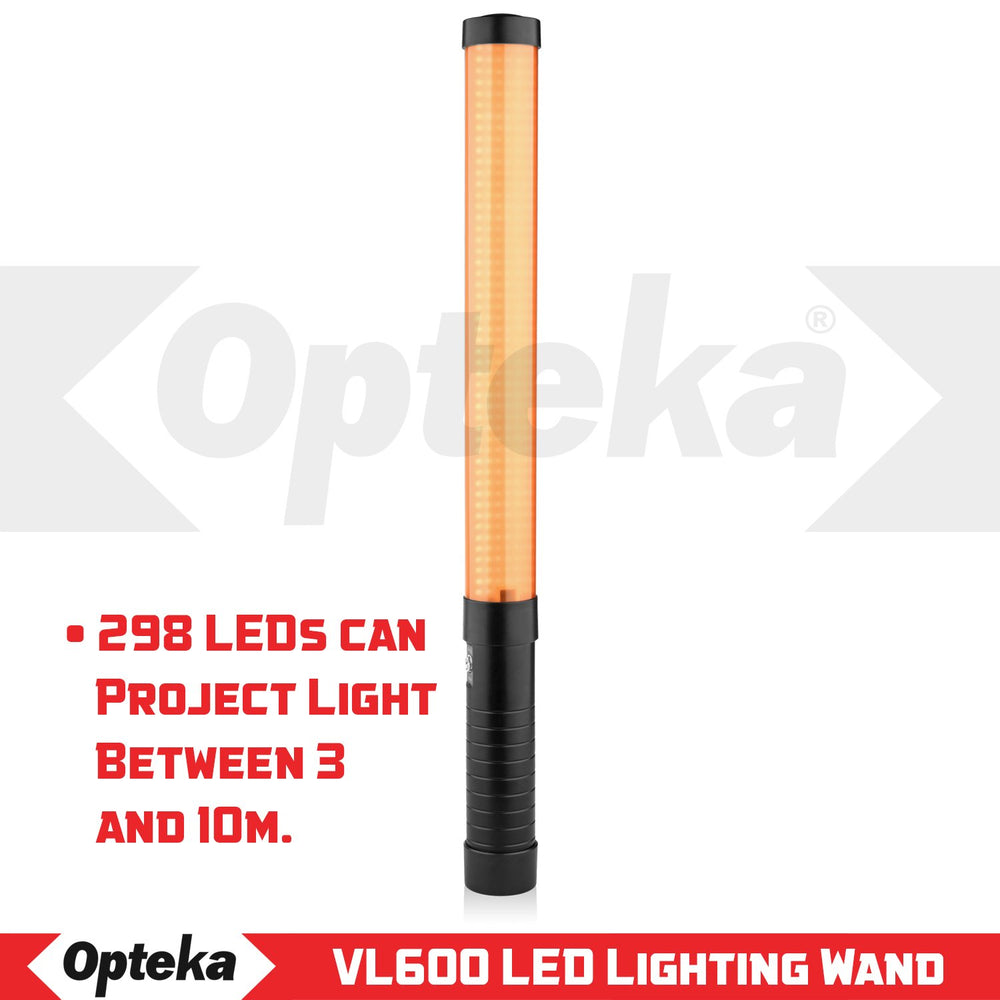 Opteka VL600 LED Professional Studio Handheld Filler Lighting Wand for Photography