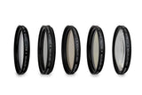 Opteka 62mm 5 Piece Filter Kit (UV, CPL, FL, ND4 and 10x Macro)