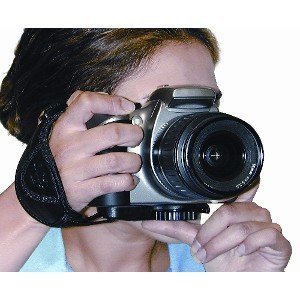 Opteka Professional Wrist Grip Strap for Digital Cameras (Black)