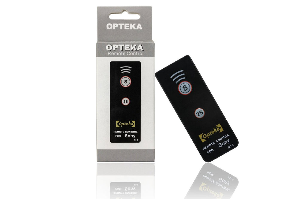 Opteka RC-3 Wireless Remote Control for Sony Alpha A33, A55, A57, A65, A77, A99, NEX-5, NEX-6, NEX-7, A230, A330, A380, A390, A450, A500, A550, A560,