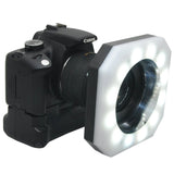 Opteka RL-12 Digital Macro LED Ring Light for Canon EOS, Nikon, Sony Alpha, Olympus and Pentax Digital SLR Cameras