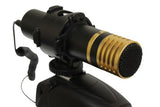 Opteka VM-2000 Gold Series Stereo Video Shotgun Microphone with Shock Mount for Digital SLR Cameras & Camcorders