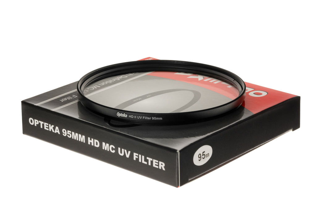 Opteka 95mm High Definition UV (0) Ultra Violet Haze Multi-Coated Glass Filter