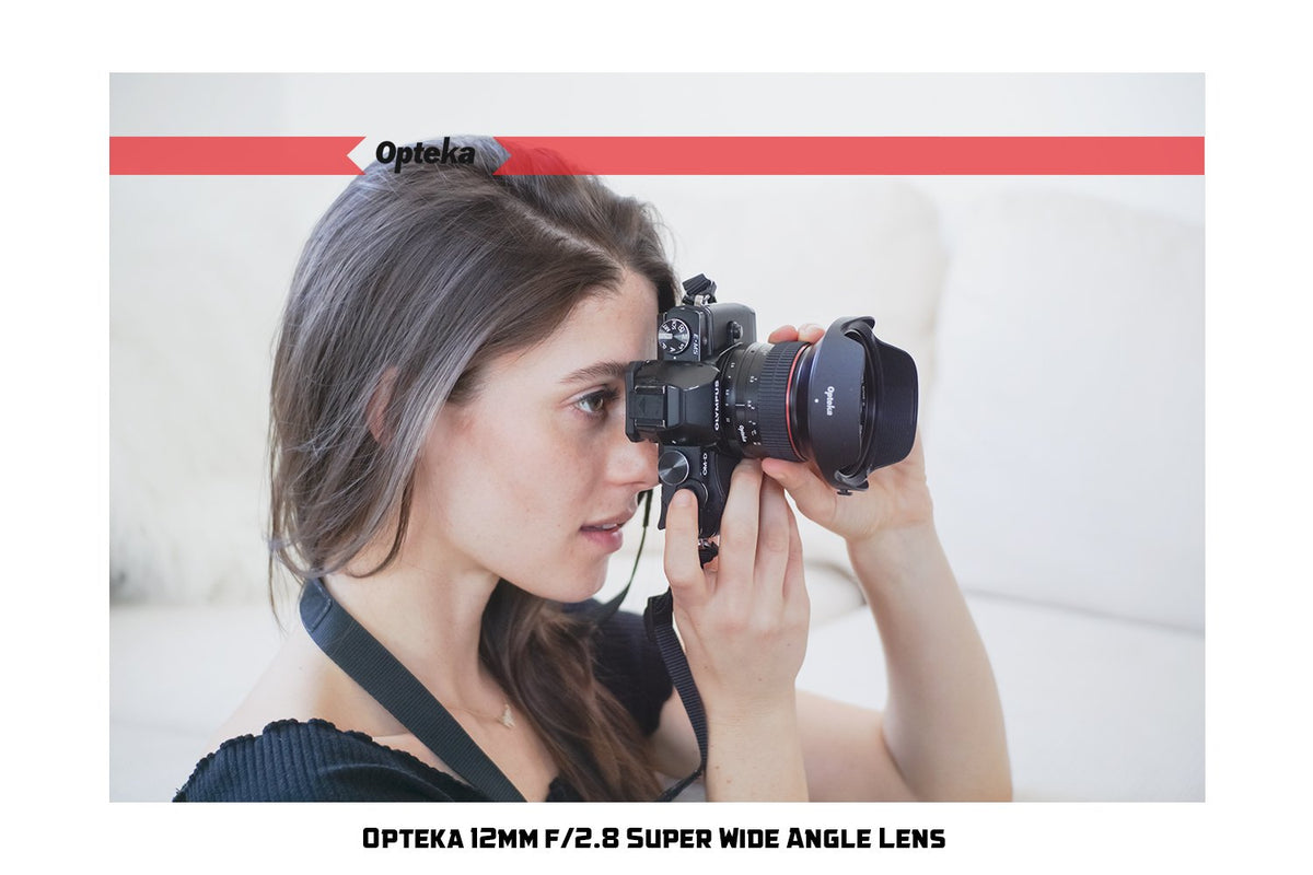 Opteka 12mm f/2.8 HD MC Manual Focus Prime Wide Angle Lens for Micro 4