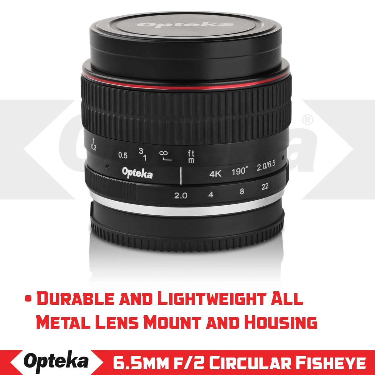 Opteka 6.5mm f/2 HD MC Manual Focus Fisheye Lens for Fuji FX Opteka 6.5mm f/2 HD MC Manual Focus Fisheye Lens for Fuji FX