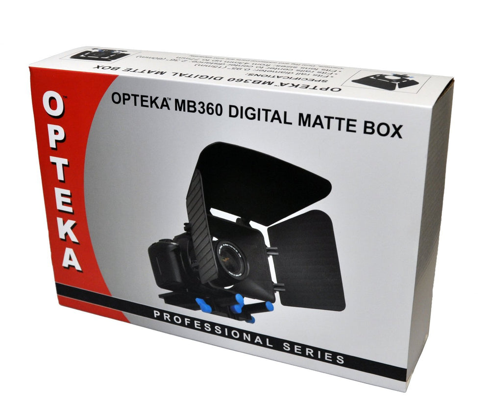 Opteka MB360 Digital Matte Box For Video and DSLR Camera Rigs and Cages