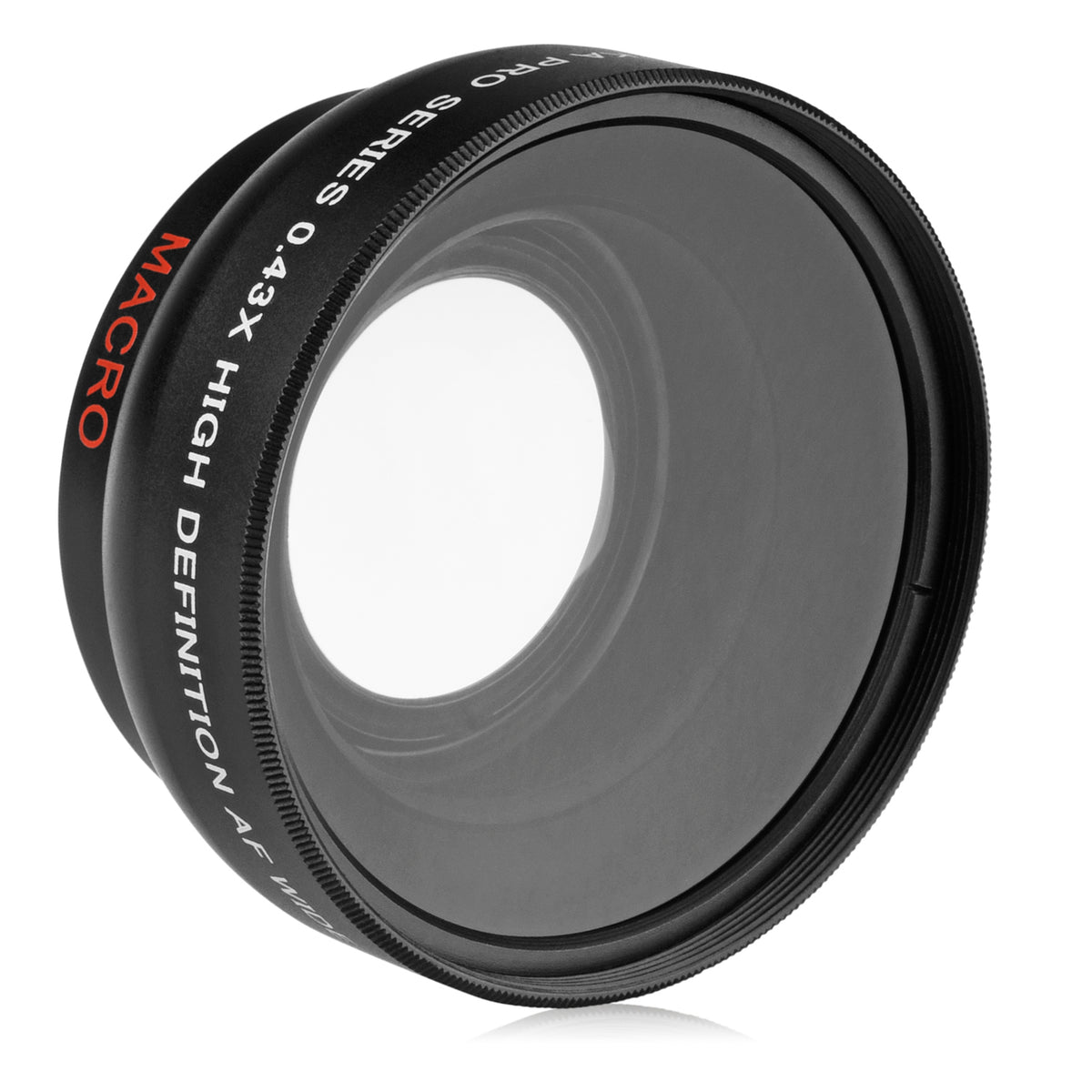 Opteka 52mm 0.43X HD Wide Angle Lens with Macro
