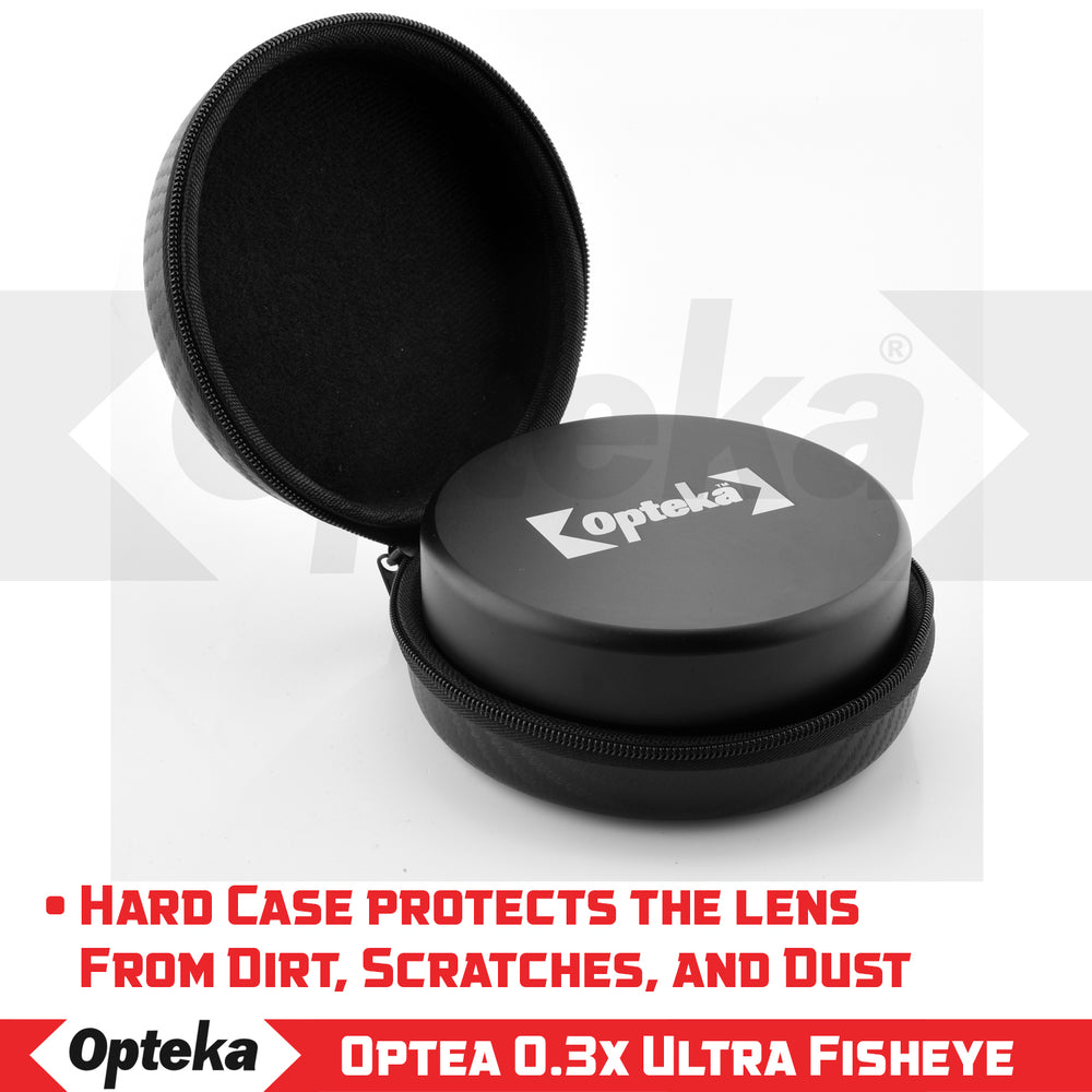 Opteka OPT-SC72FE Titanium Series 72mm 0.3X HD Super Fisheye Lens for
